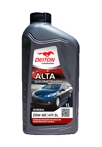 Óleo lubrificante para Carros - DEITON ALTA QUILOMETRAGEM 25W60 SL